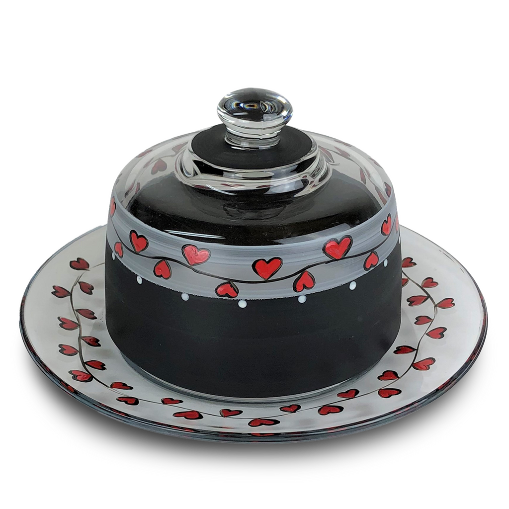 Parisian L'Amour Cheese Dome - Golden Hill Studio