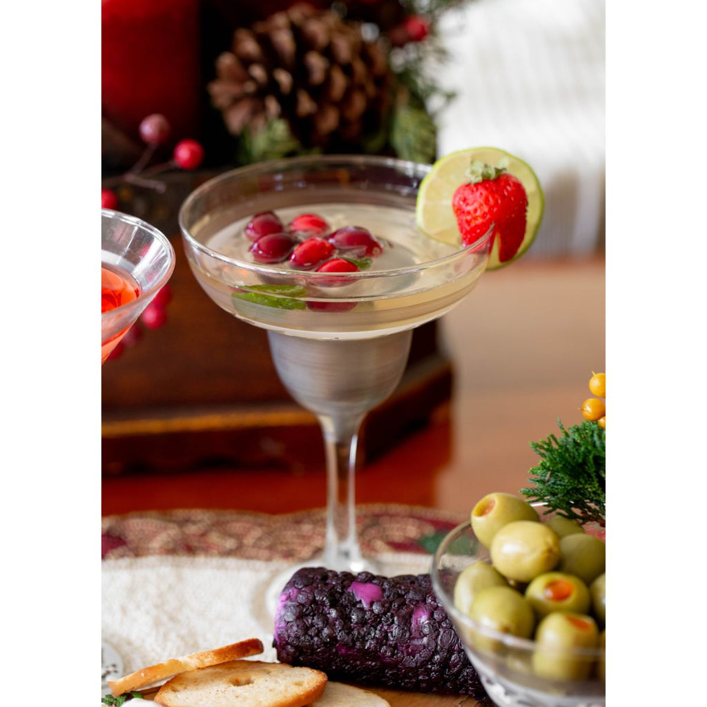 Swiss Twilight Margarita   Set of 2 - Golden Hill Studio