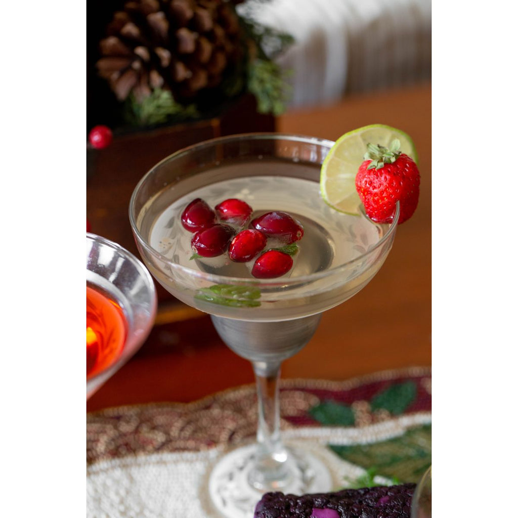 Swiss Twilight Margarita   Set of 2 - Golden Hill Studio