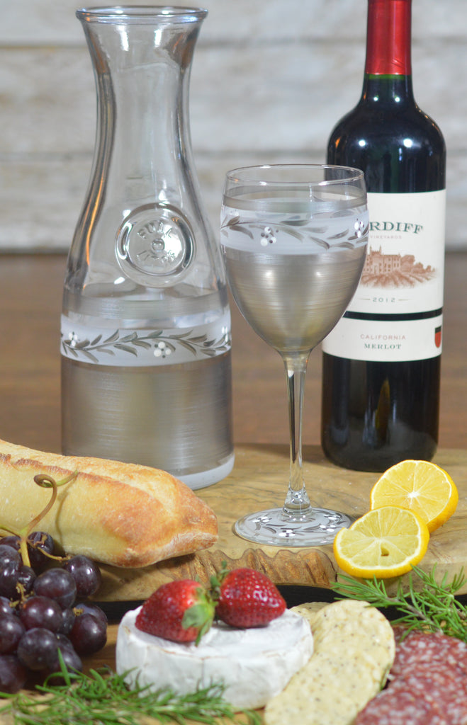 Swiss Twilight Carafe - Golden Hill Studio