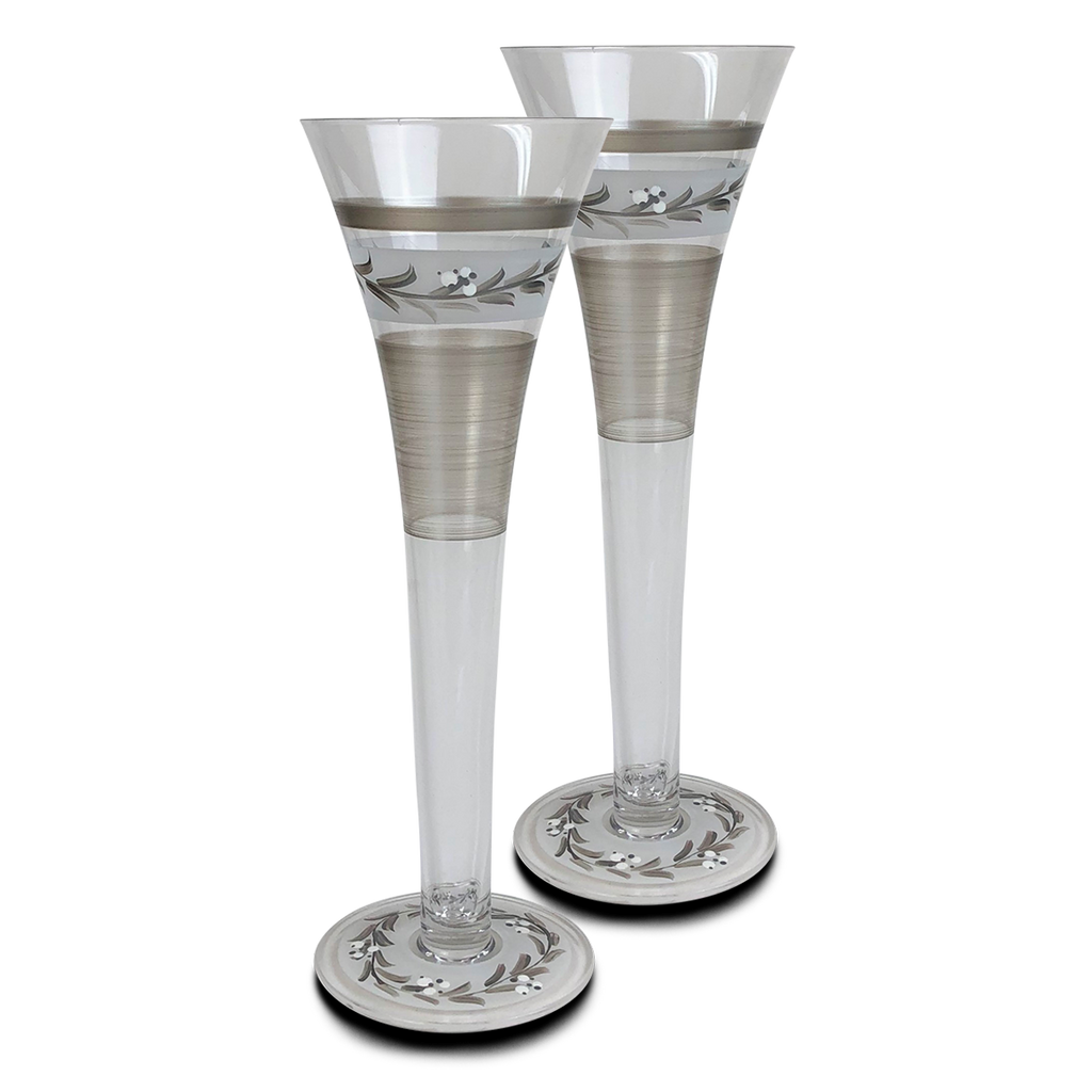 Swiss Twilight Hollow Flute Set of 2 - Golden Hill Studio