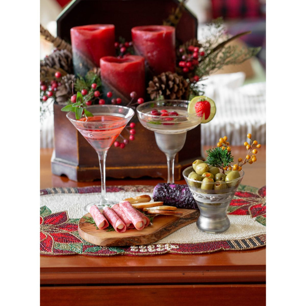 Swiss Twilight Cosmopolitan   Set of 2 - Golden Hill Studio