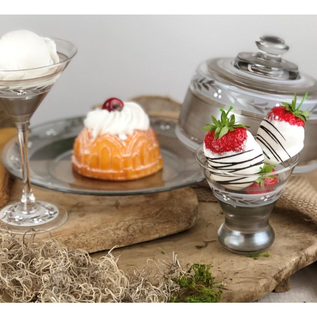 Swiss Twilight Cosmopolitan   Set of 2 - Golden Hill Studio