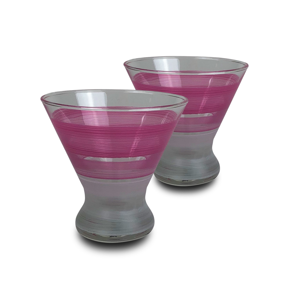 Cape Cod Cottage Stripe Pink Cosmopolitan - Golden Hill Studio