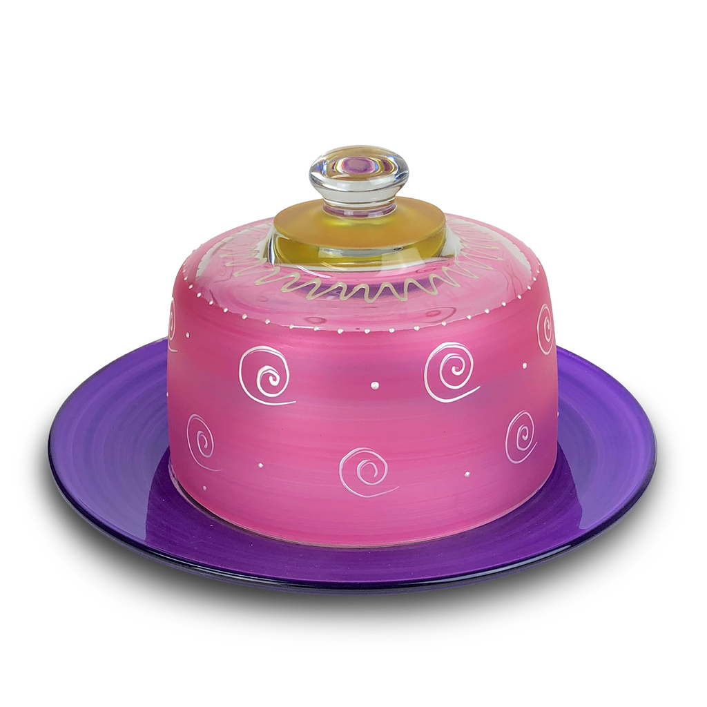 Peruvian Splendor Pink Cheese Dome - Golden Hill Studio