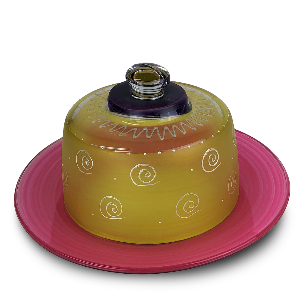 Peruvian Splendor Yellow Cheese Dome - Golden Hill Studio