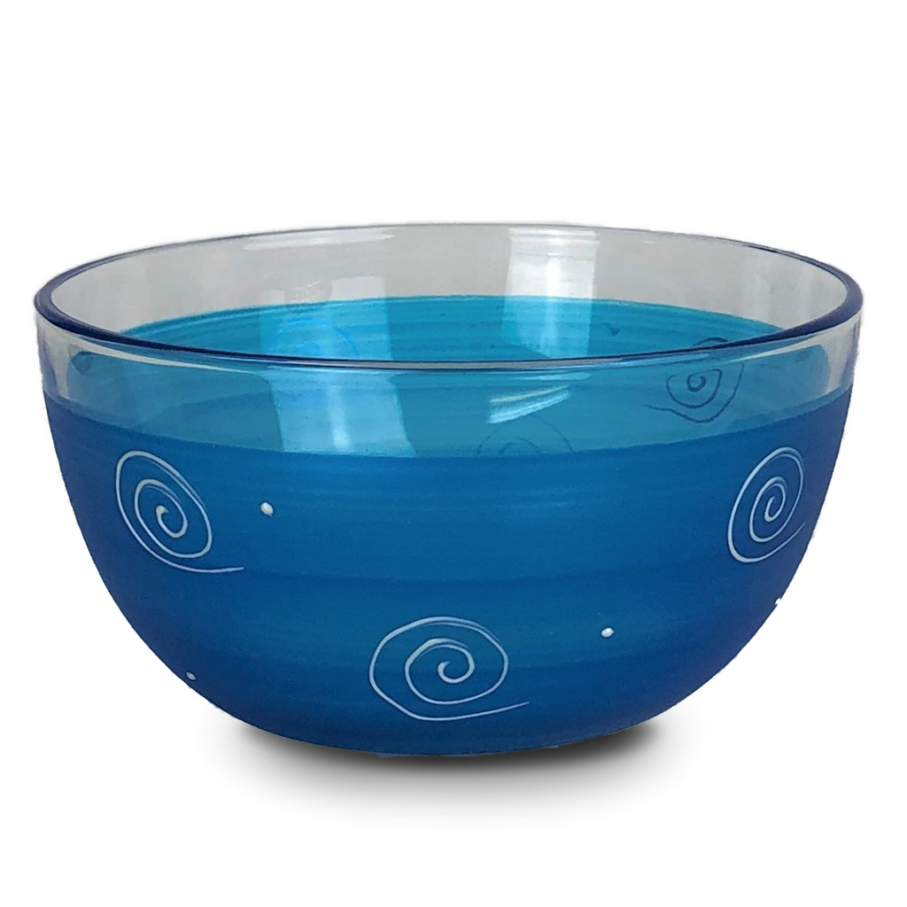 Peruvian Splendor Turquoise 6' Bowl - Golden Hill Studio