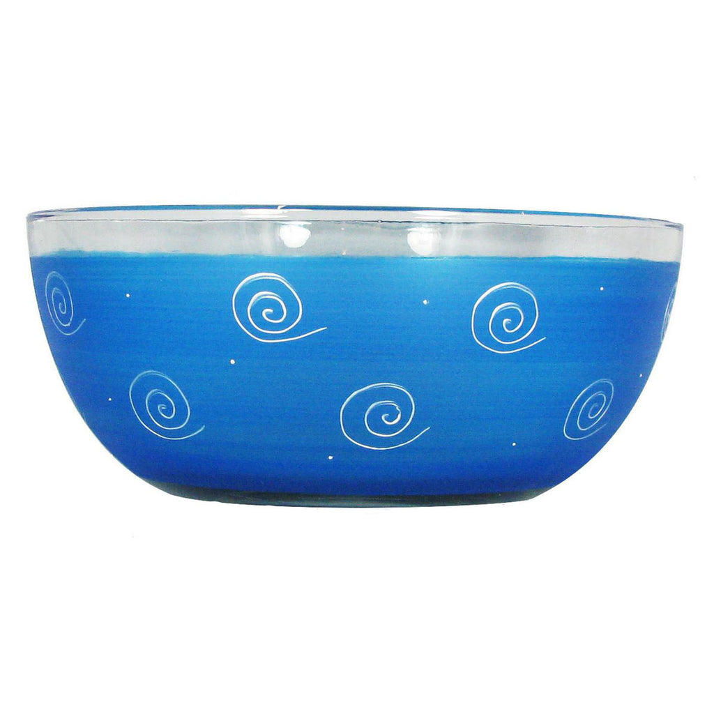 Peruvian Splendor Turquoise 11" Bowl - Golden Hill Studio