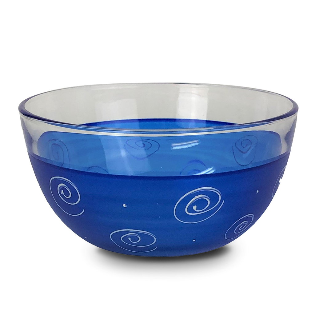 Peruvian Splendor Dk Blue 6" Bowl - Golden Hill Studio