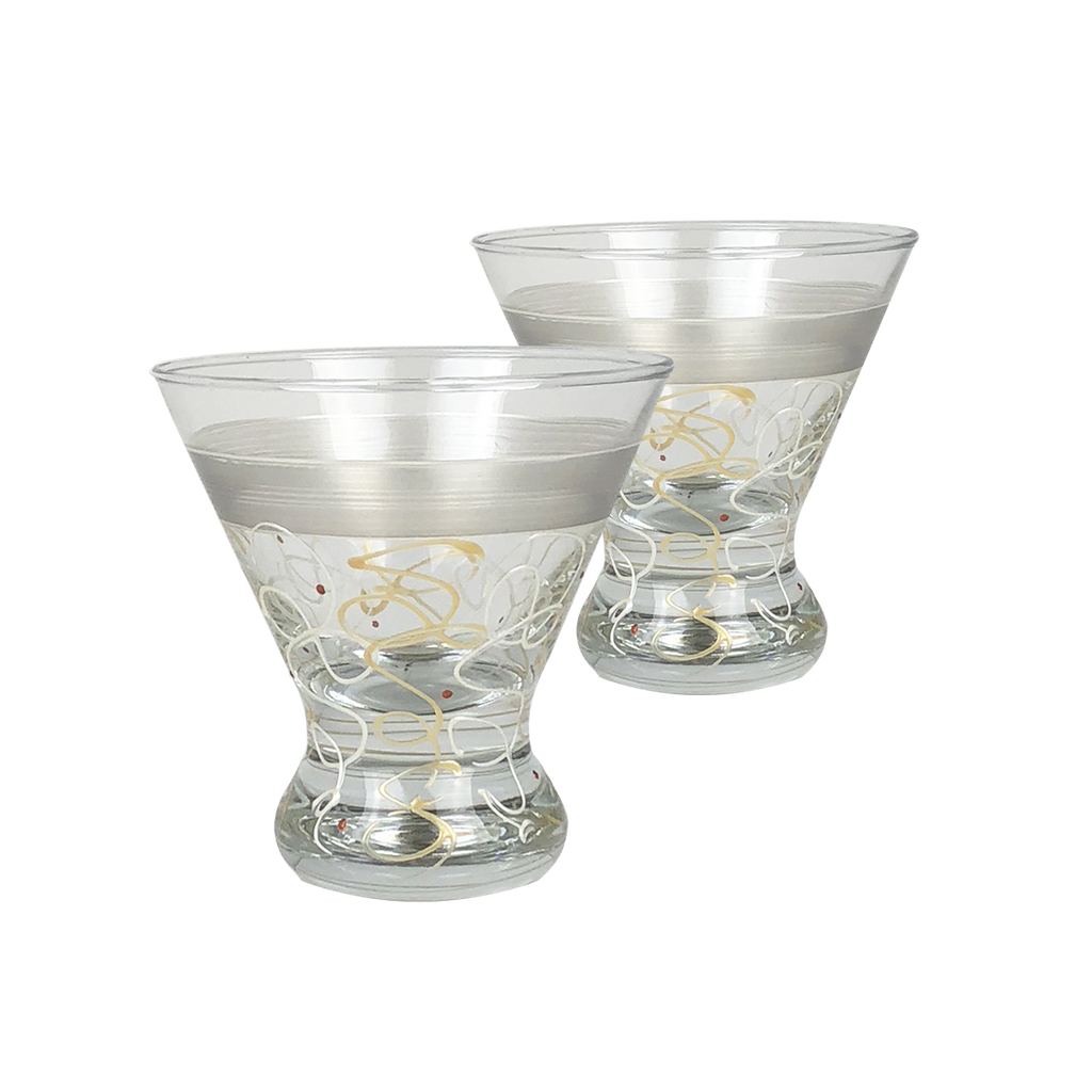 Celebration Streamers Cosmopolitan   Set of 2 - Golden Hill Studio