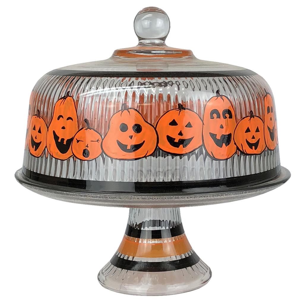 Pumpkin Family Cake Dome - Golden Hill Studio