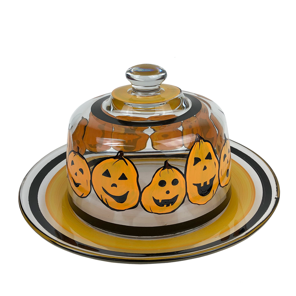 Pumpkin Family Cheese Dome - Golden Hill Studio