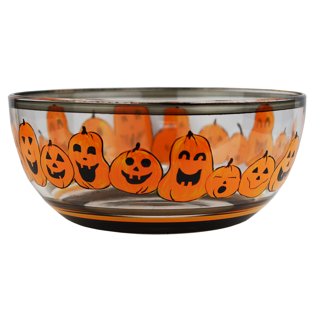 Pumpkin Family 11" Bowl - Golden Hill Studio