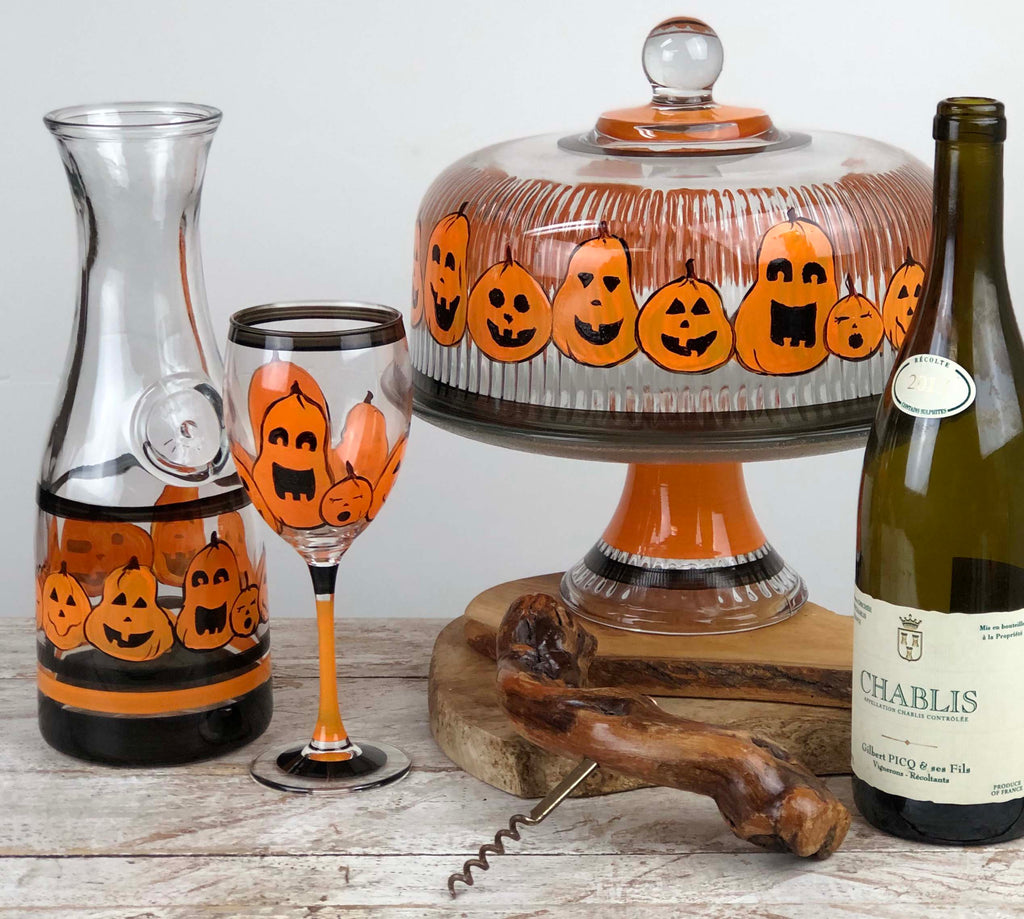 Pumpkin Family Carafe - Golden Hill Studio