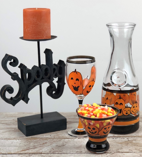 Pumpkin Family Cosmopolitan S/2 - Golden Hill Studio