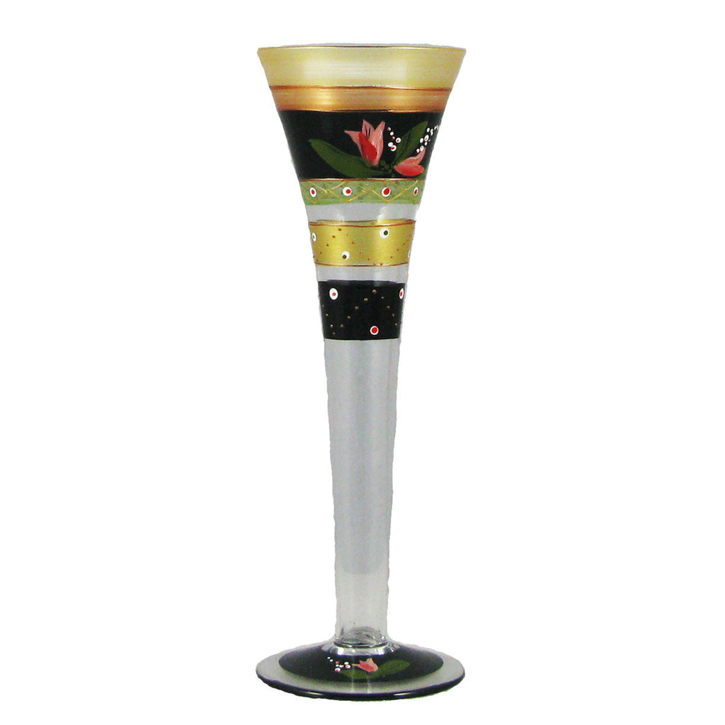Holland Tulip Floral Hollow Flute - Golden Hill Studio
