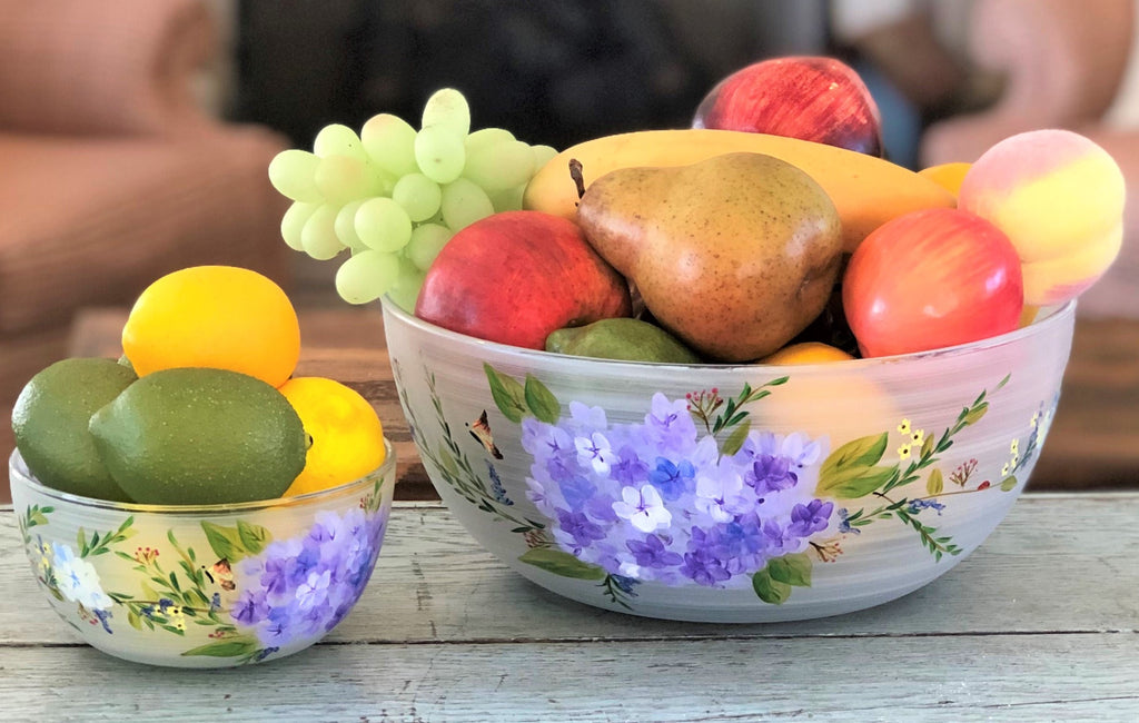 Springtime in Paris 11" Bowl - Golden Hill Studio