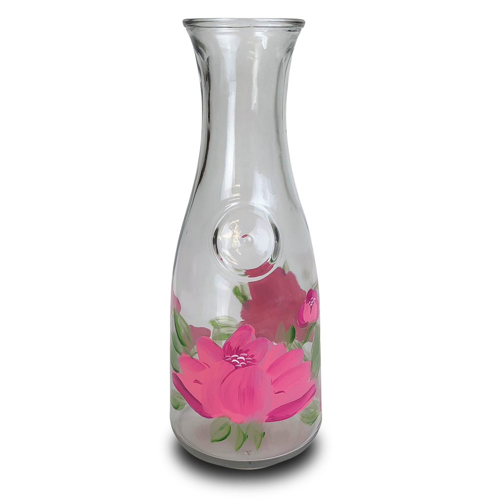 Polynesian Peony Carafe - Golden Hill Studio