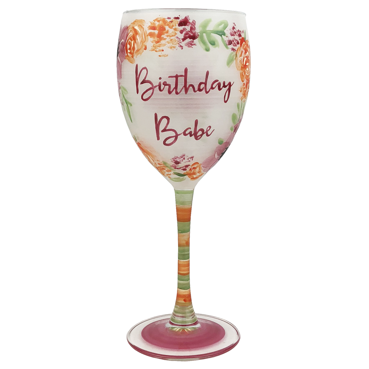 Birthday Babe Wine - Golden Hill Studio