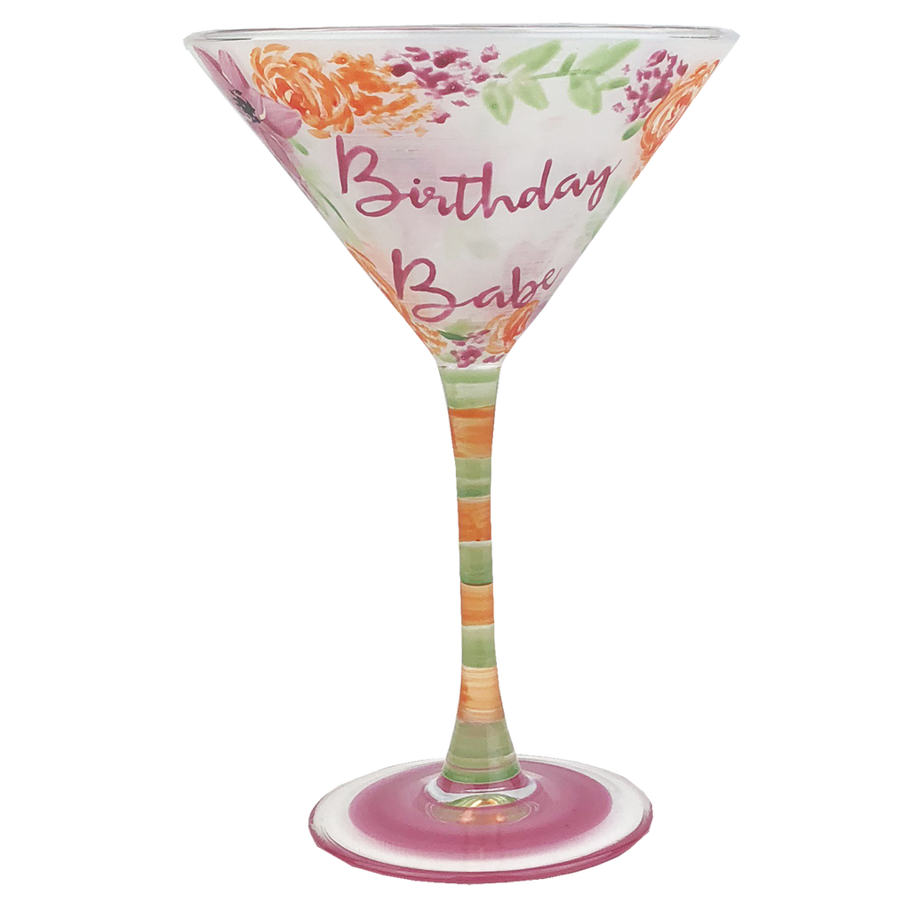 Birthday Babe Martini - Golden Hill Studio