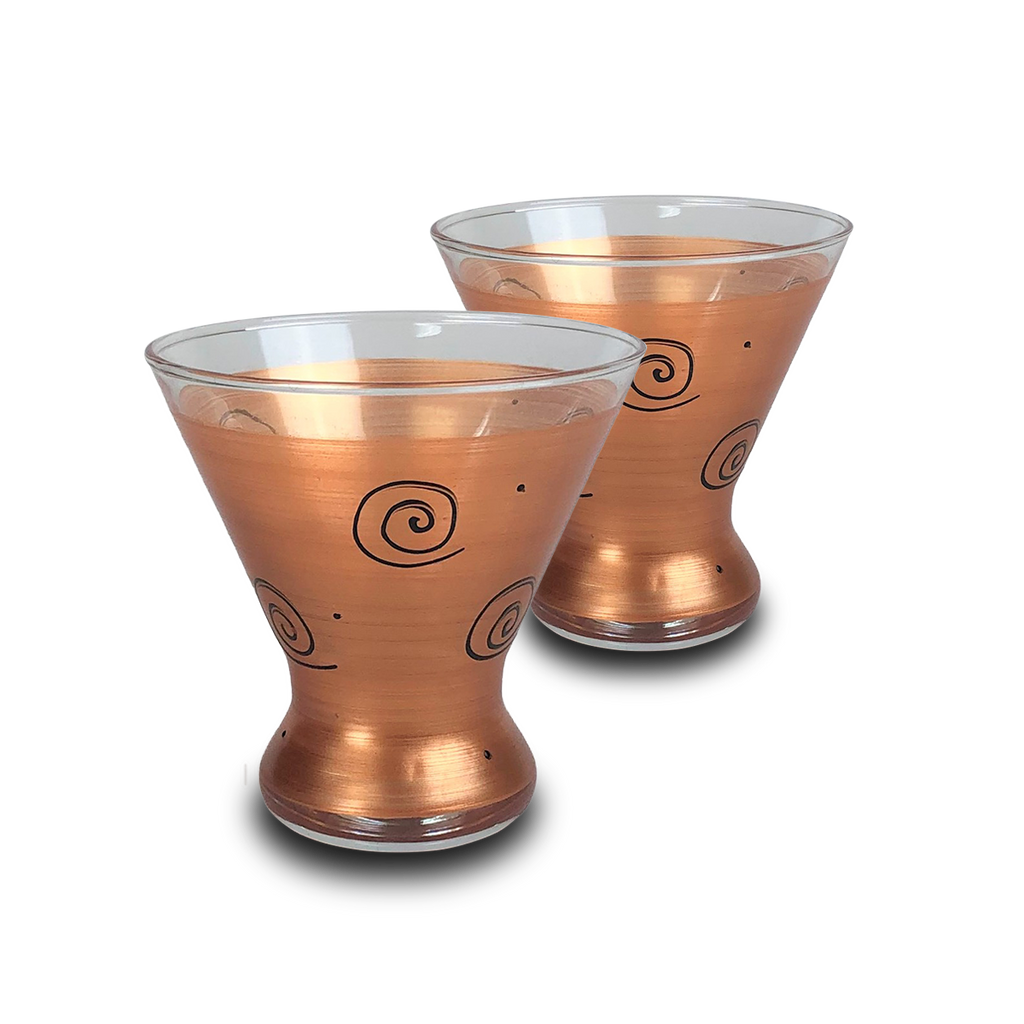 Tuscan Sunset Cosmopolitan   Set of 2 - Golden Hill Studio