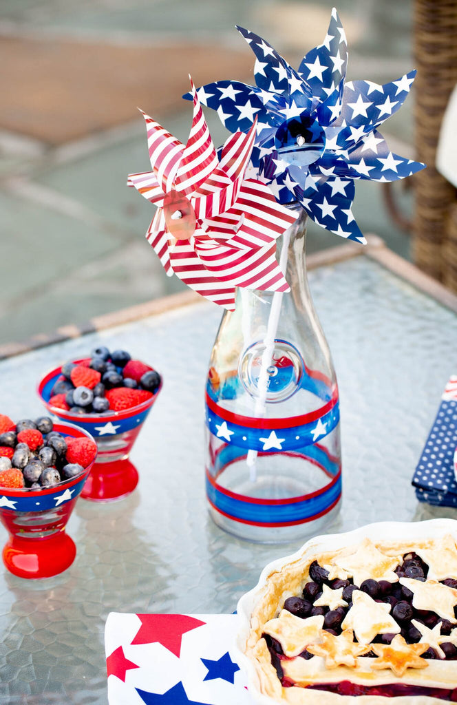 Stars & Stripes Carafe - Golden Hill Studio