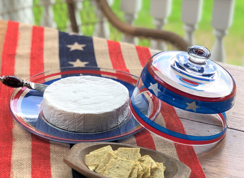 Stars & Stripes Cheese Dome - Golden Hill Studio