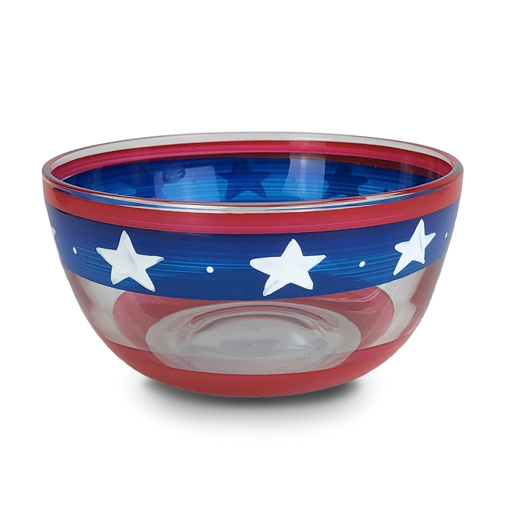 Stars & Stripes 6" Bowl - Golden Hill Studio