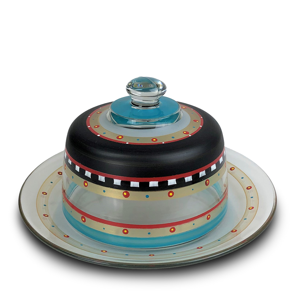 Moroccan Mosaic Chalk Cheese Dome - Golden Hill Studio