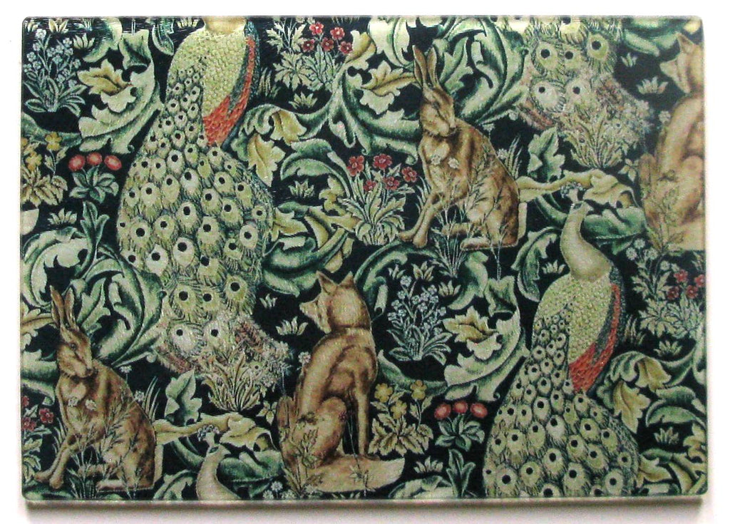 William Morris Bunny Cheese Tray/Cutting Board - Golden Hill Studio