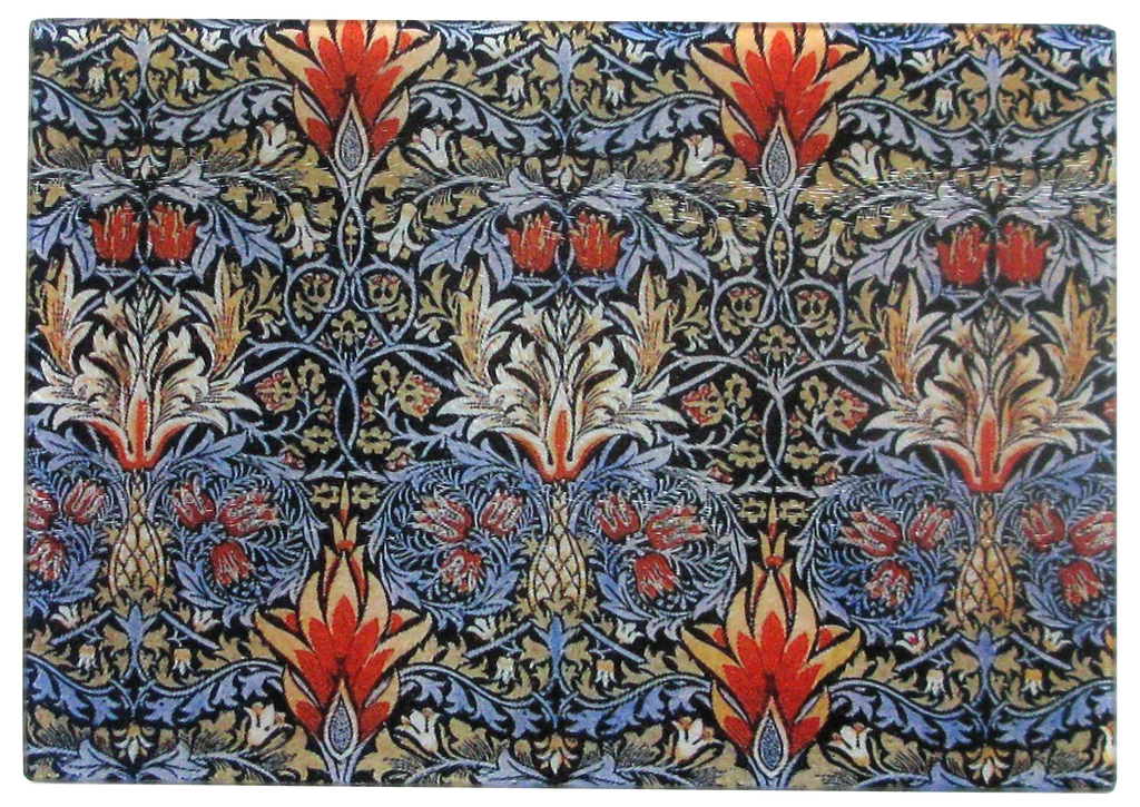 William Morris Pineapple Cheese Tray/Cutting Board - Golden Hill Studio
