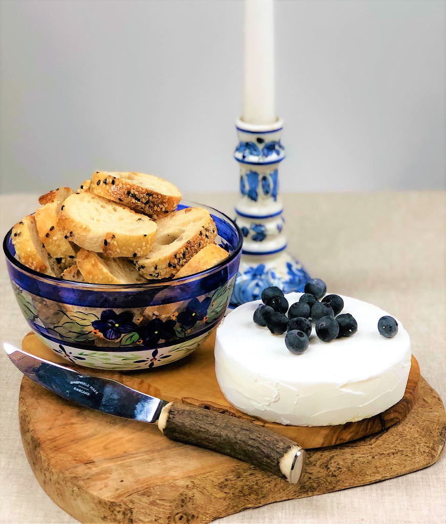 Barcelona Blue 6" Bowl - Golden Hill Studio